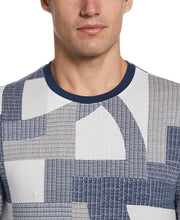 Abstract Geometric Printed Tee (Lunar Rock) 
