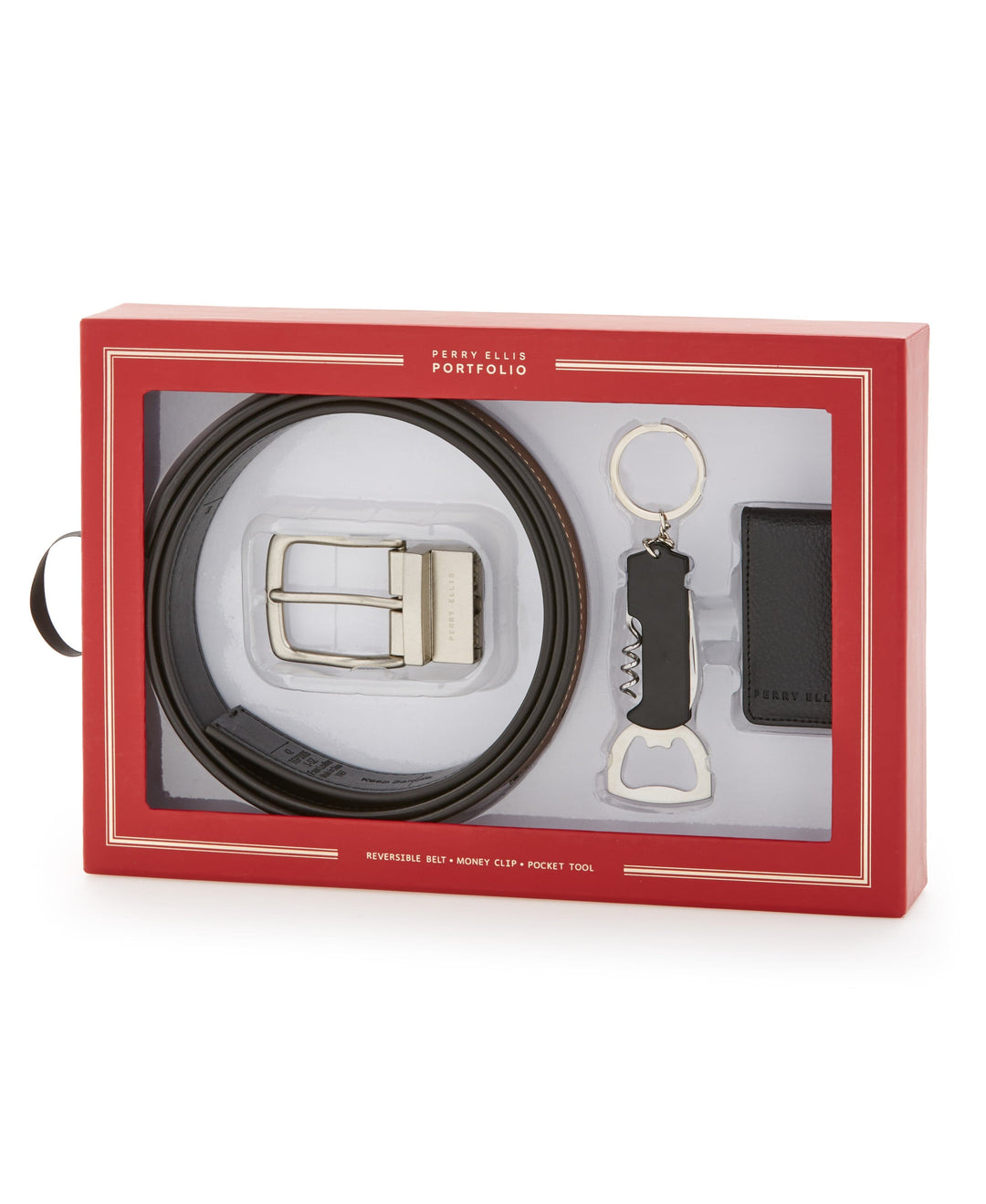 Belt Money Clip and Multi-Tool Gift Set (Blk) 
