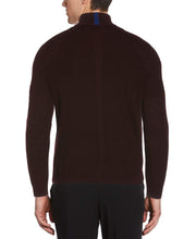 Big & Tall Textured Merino Blend Quarter Zip Sweater Port Perry Ellis