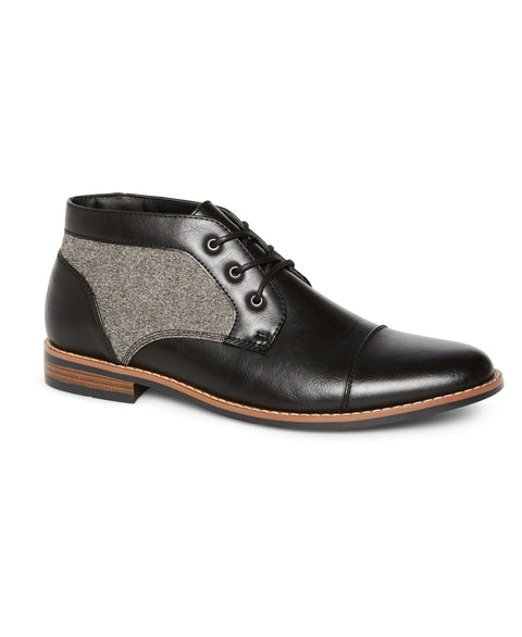 Capital Boot Black Perry Ellis