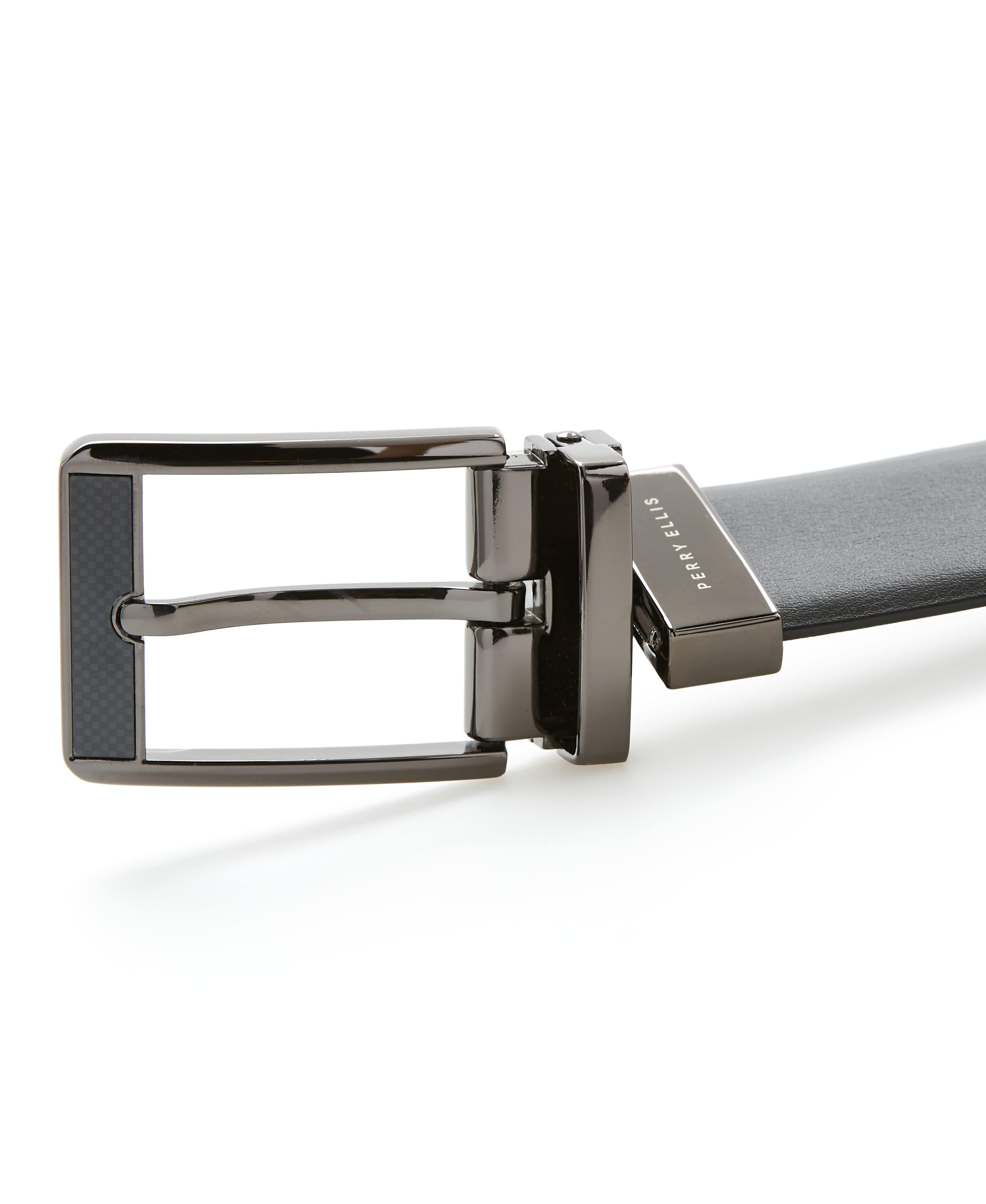 perry ellis reversible belt