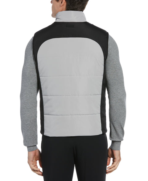 Color Blocked Puffer Vest