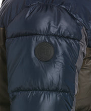 Colorblock Puffer Jacket (Navy) 