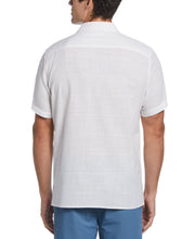 Cotton Slub Plaid Shirt (Bright White) 