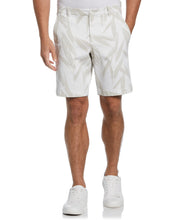Cotton Twill Printed Shorts (Bright White) 