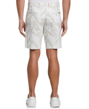 Cotton Twill Printed Shorts (Bright White) 