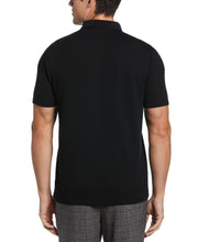Diamond Jacquard Polo (Black) 