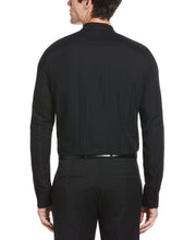 Dobby Banded Collar Shirt (Black) 