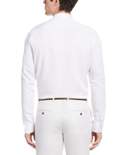 Dobby Banded Collar Shirt (Bright White) 