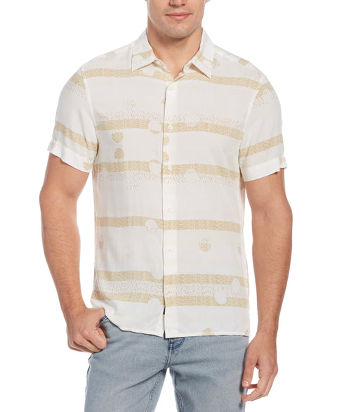 Dot Stripe Stretch Soft Shirt