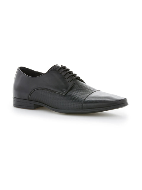 Duke Portfolio Dress Shoe Black Perry Ellis