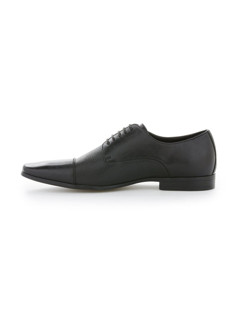Duke Portfolio Dress Shoe Black Perry Ellis