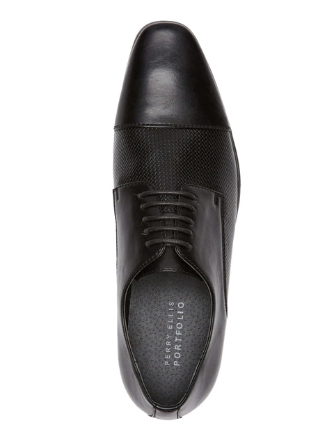 Duke Portfolio Dress Shoe Black Perry Ellis
