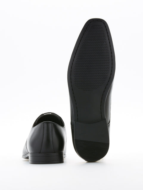 Duke Portfolio Dress Shoe Black Perry Ellis