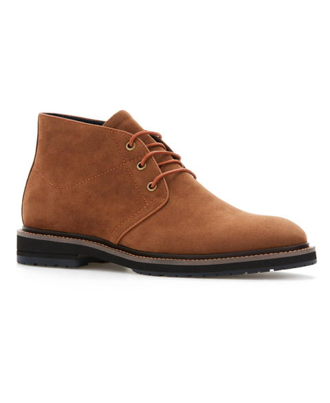 Faux Suede Chukka Boots