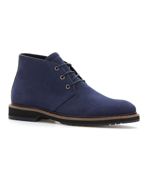 Faux Suede Chukka Boots Perry Ellis