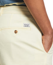 Flat Front Chino Short (Pastel Yellow) 