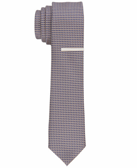 Gaines Mini Slim Tie (Taupe) 