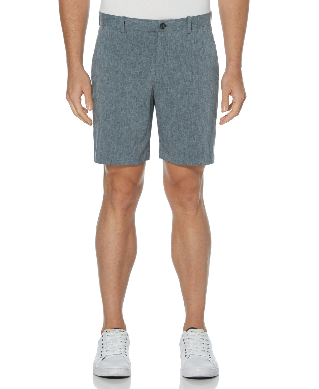 Heather Stretch Tech Short Ink Perry Ellis