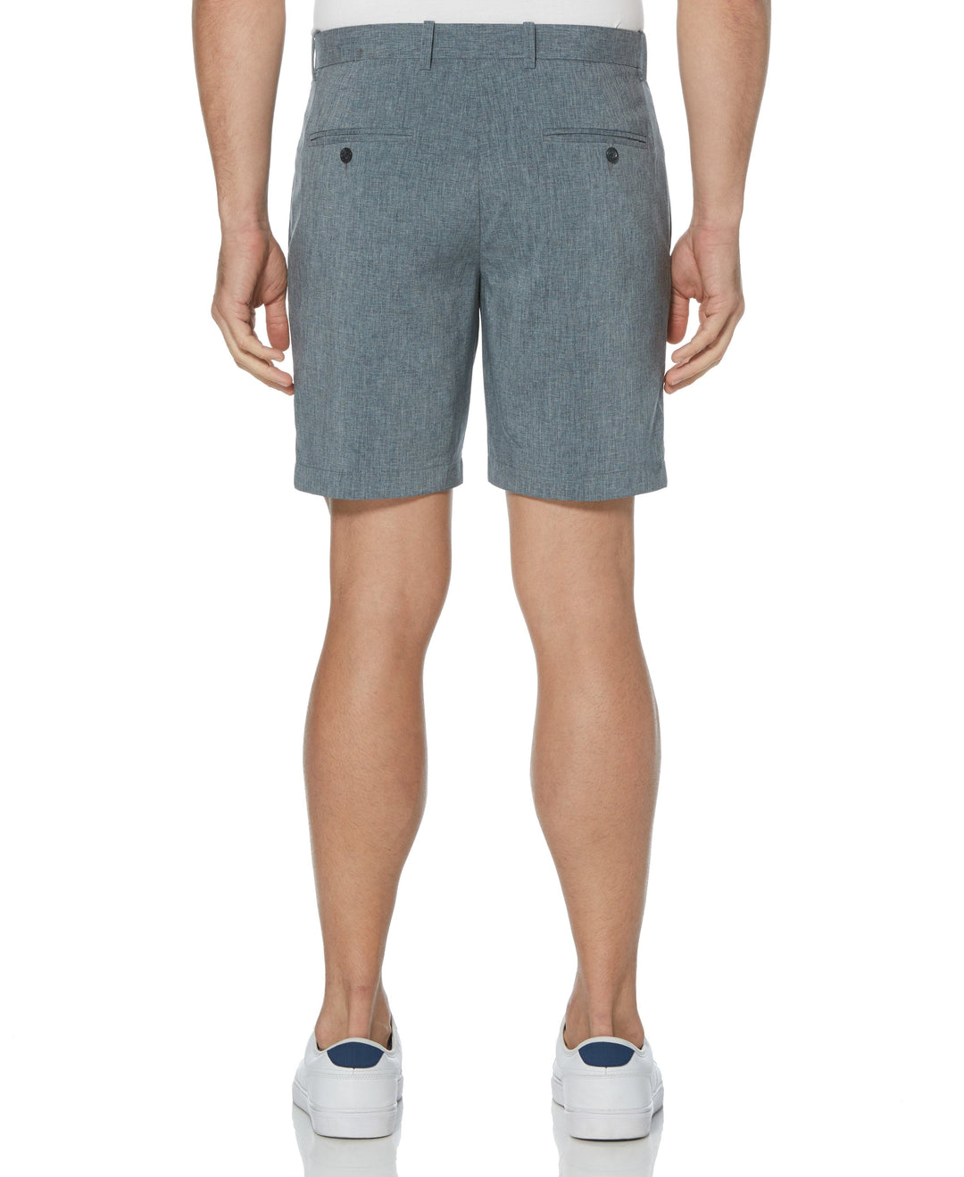 Heather Stretch Tech Short Ink Perry Ellis