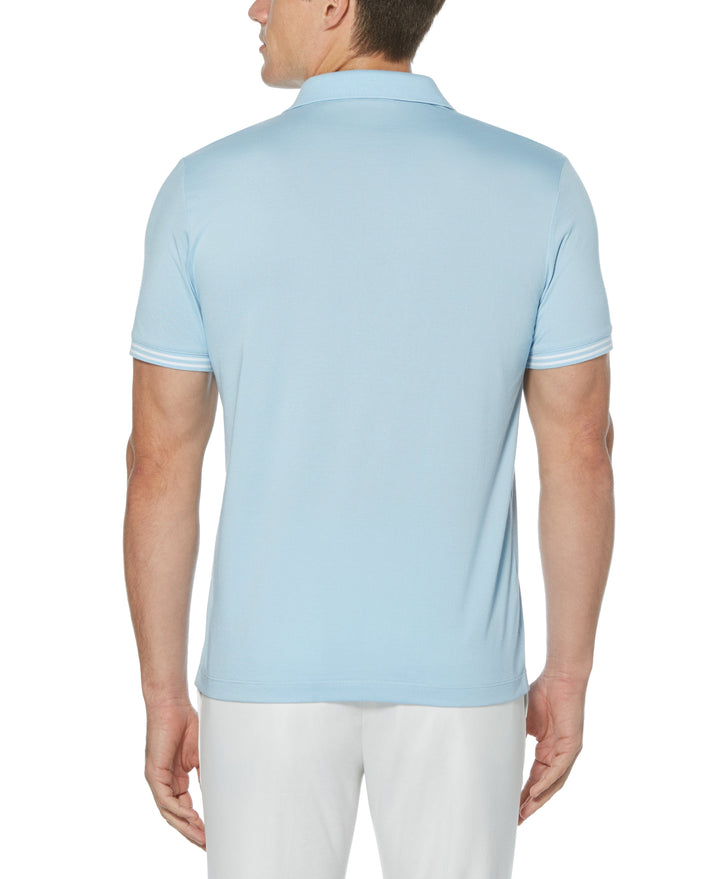 ICON Polo Cerulean Perry Ellis