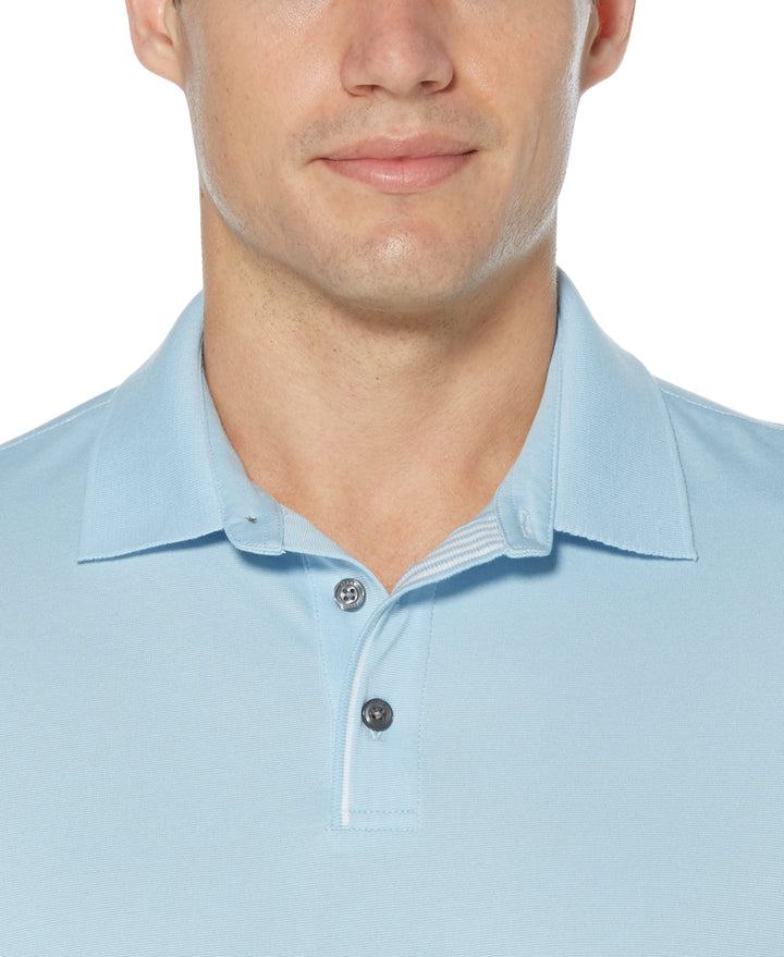 ICON Polo Cerulean Perry Ellis