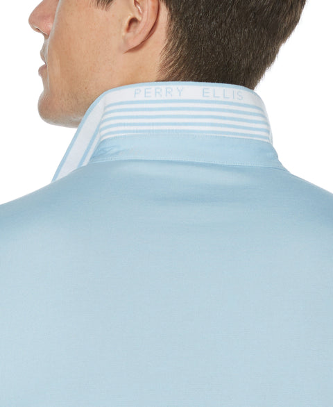 ICON Polo Cerulean Perry Ellis