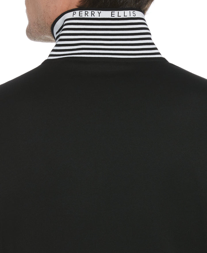 Perry ellis quarter zip polo hotsell