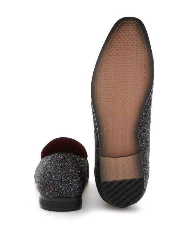 Glitter Loafer (Black) 