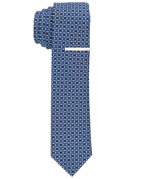 Kant Geo Tie (Navy) 