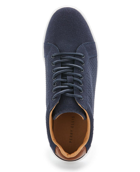 Suede Sneaker (Navy) 