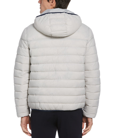 Lightweight Hooded Puffer Jacket