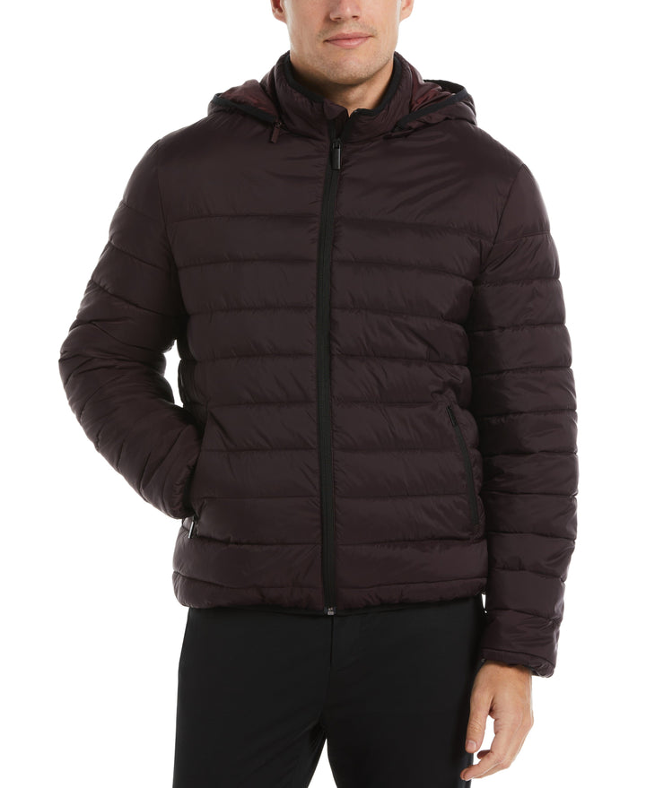 Lightweight Hooded Puffer Jacket (Port) 