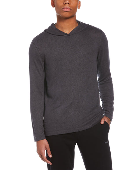 Marled Hooded Tee