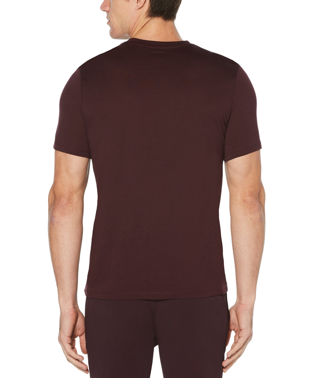 Pima Cotton 76 Print Tee Port Perry Ellis