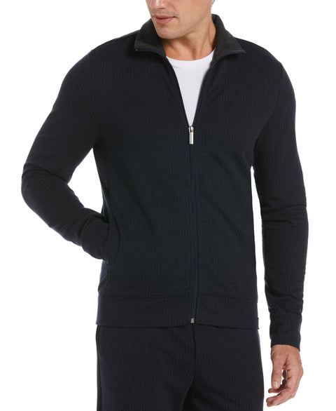 Pinstripe Jacket (Dark Sapphire) 