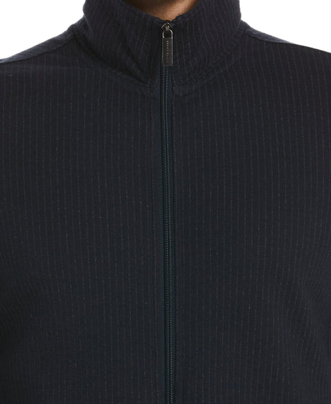 Pinstripe Jacket (Dark Sapphire) 