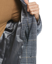 Plaid Brushed Wool Topper Jacket