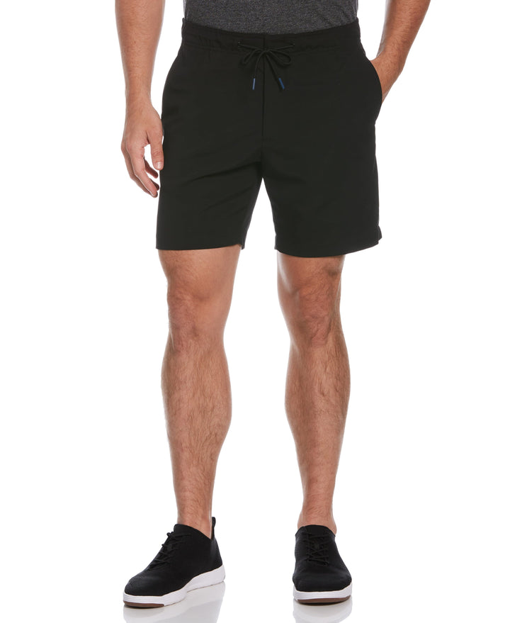 Ponte Knit Stretch Short (Black) 