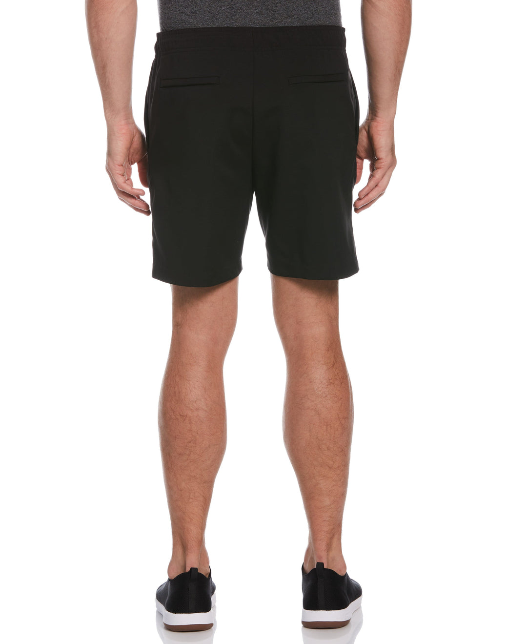 Ponte Knit Stretch Short (Black) 
