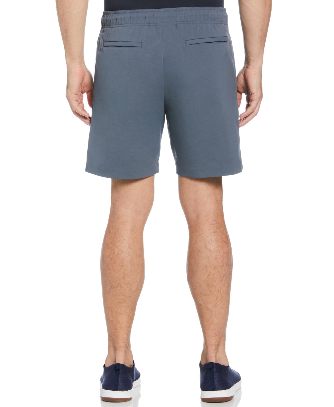 Ponte Knit Stretch Short (Charcoal) 