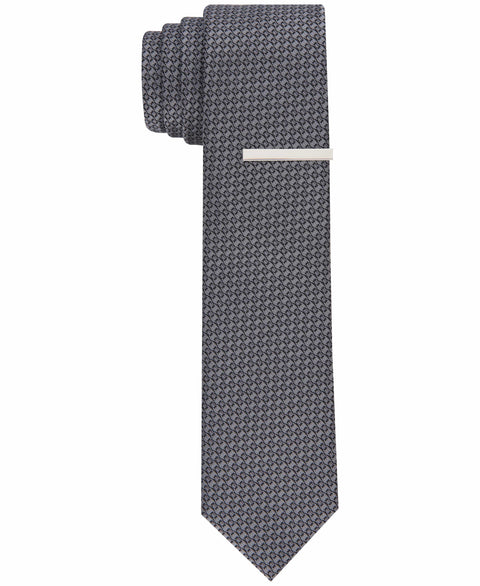 Rangel Mini Slim Tie (Silver) 
