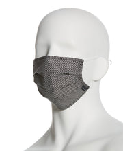 Reusable Poplin 3 Pack Pleated Fabric Face Mask Assorted Perry Ellis