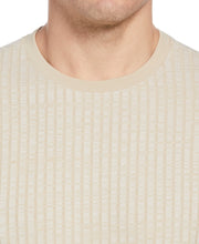 Ribbed Crew Neck Tee