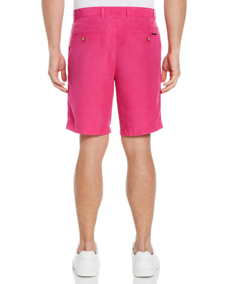 Ripstop Short Pink Peacock Perry Ellis