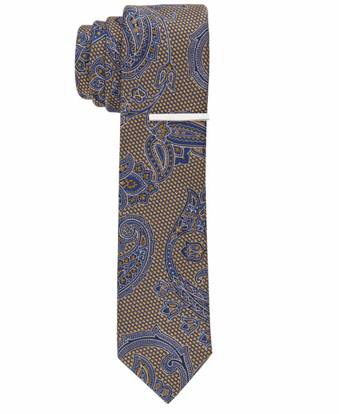 Santord Paisley Tie (Taupe) 