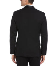 Slim Fit Black Textured Tuxedo