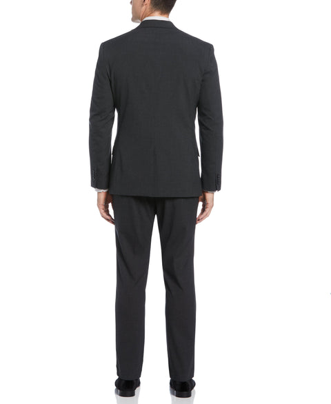 Slim Fit Charcoal Heather Contrast Tuxedo