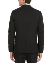 Slim Fit Black Stretch Wool Blend Suit Jacket Charcoal Perry Ellis