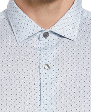 Slim Fit Dot Print Shirt (Country Air) 
